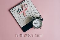 Free stock photo of alarm clock, breast cancer, breast cancer awareness
