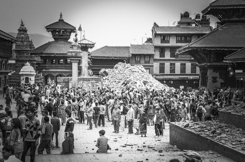 bhaktapur杜巴广场, 尼泊尔地震, 尼泊爾 的 免费素材图片