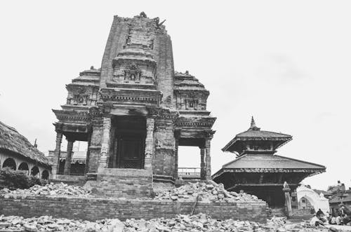 bhaktapur杜巴广场, 地震, 尼泊爾 的 免费素材图片