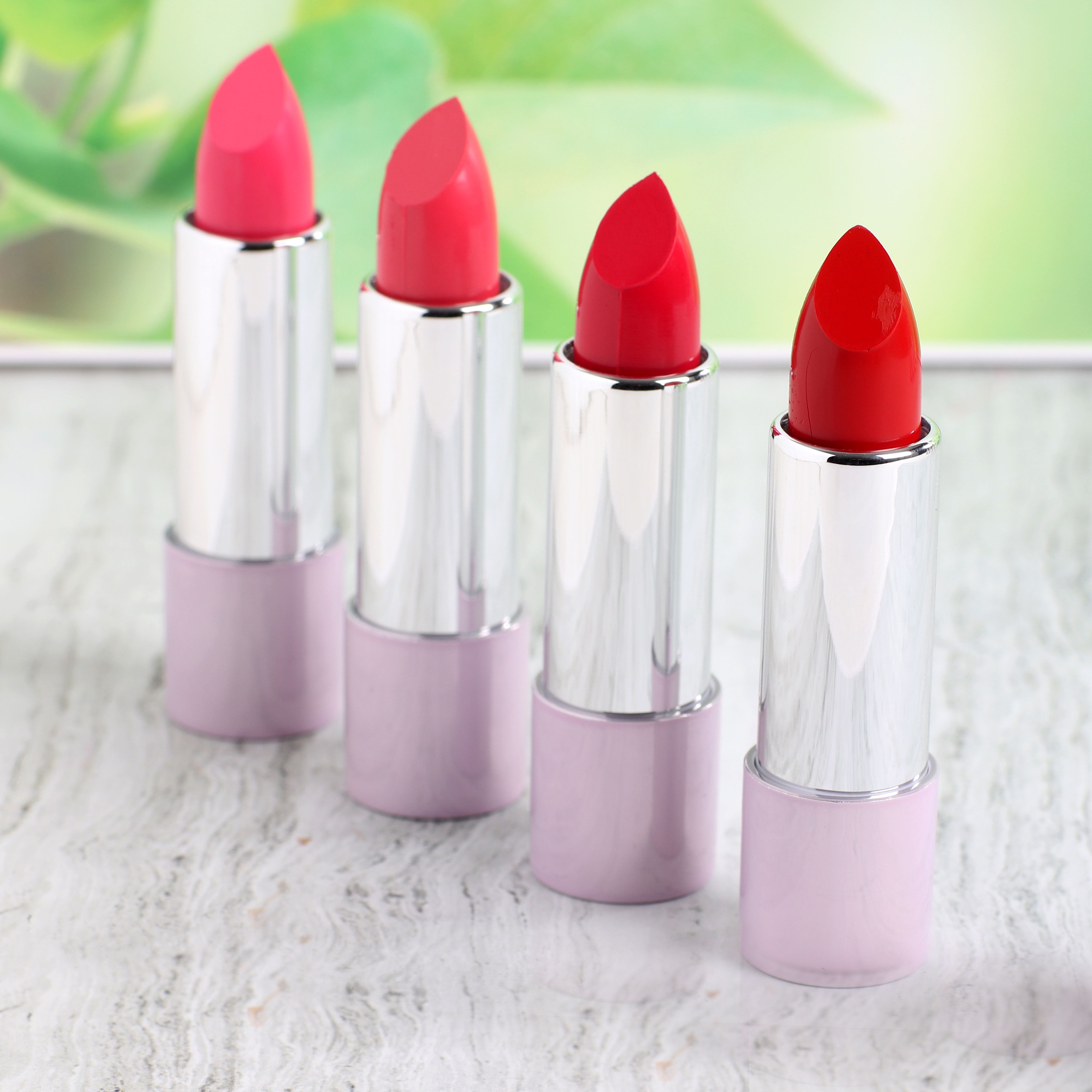 Lipsticks Lined Up 