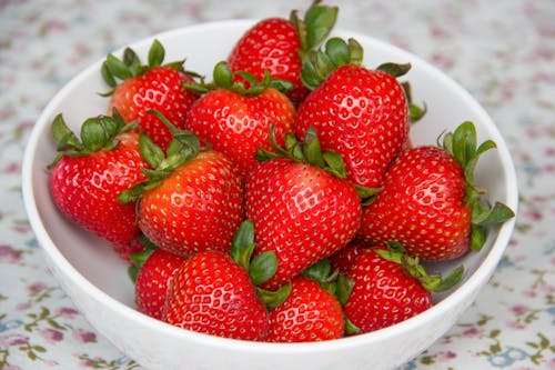 健康食品, 碗, 草莓 的 免費圖庫相片