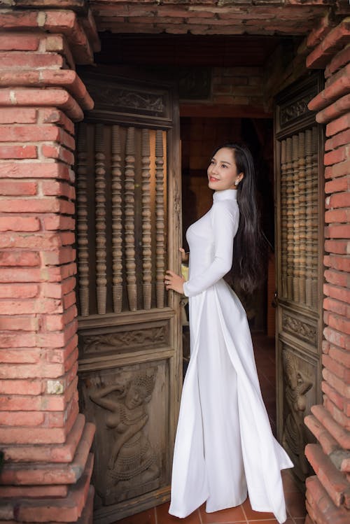 アオダイ, アジアの女性, ウェディングドレスの無料の写真素材
