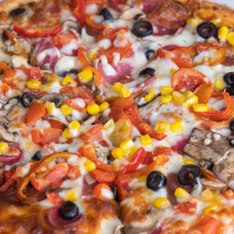 Sausage and Bell Pepper Pizza