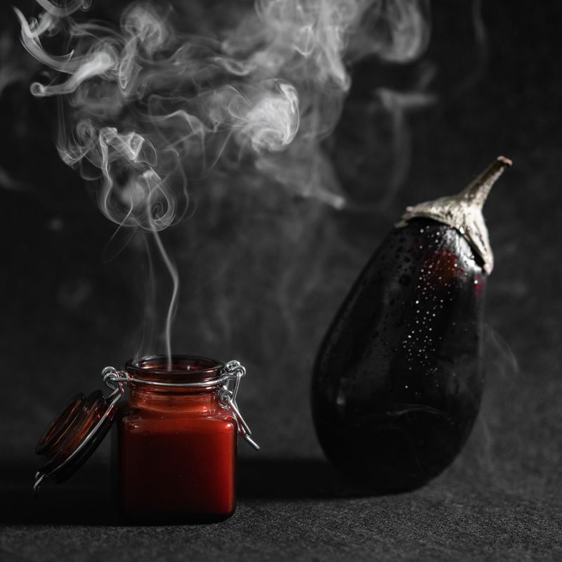 Air Fryer Eggplant Parmigiana-Style Sauce