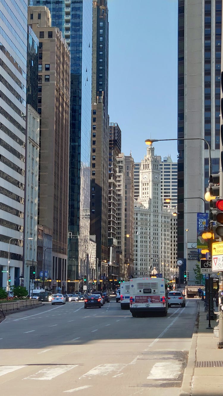 Downtown Chicago On Daytime