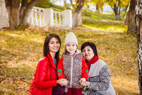 Smiling Family Posing