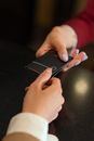 Person Holding Black Android Smartphone