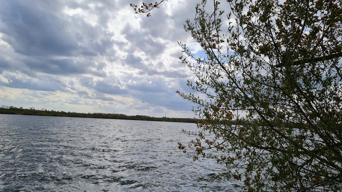 Traveler following a themed walking route using a phone map in a colorful city neighborhood