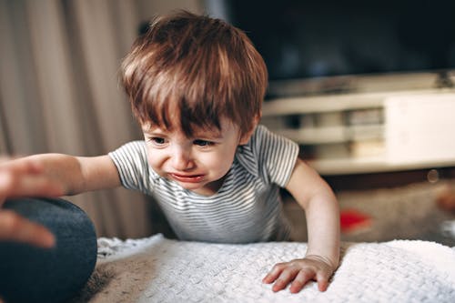 Photo of a Child Crying