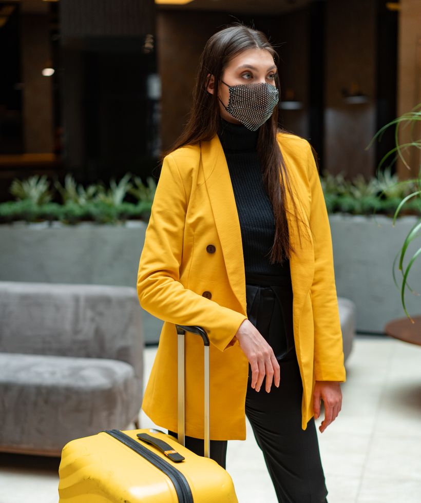 Layering jacket for Airport Chic Outfit