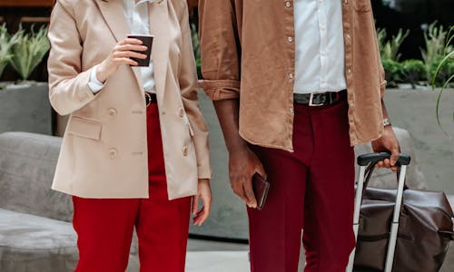 Free Photograph of Persons Wearing Red Pants Stock Photo
