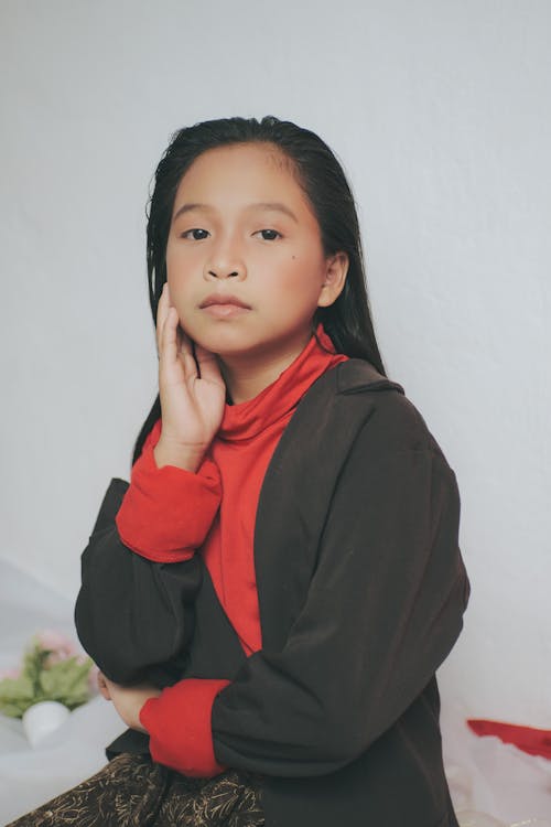 Portrait of a Young Girl with Dark Hair 