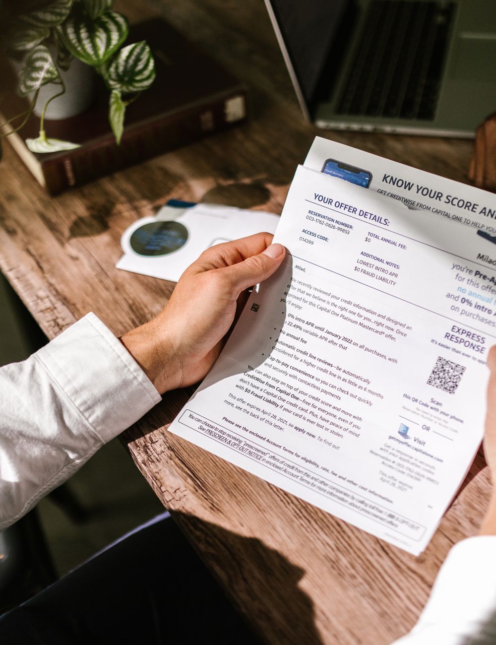 Credit score & history