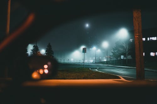 Empty Roadway during Nighttime 