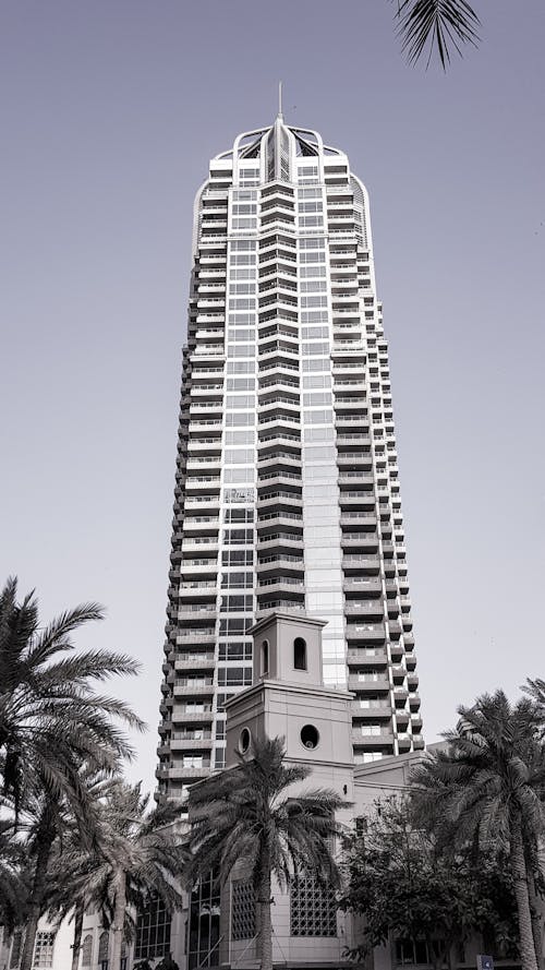 Low Angle Shot of Building under Clear Sky 