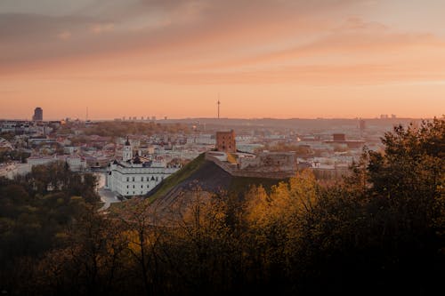 Základová fotografie zdarma na téma domy, letecká fotografie, město