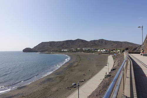 Clear Sky over Beach