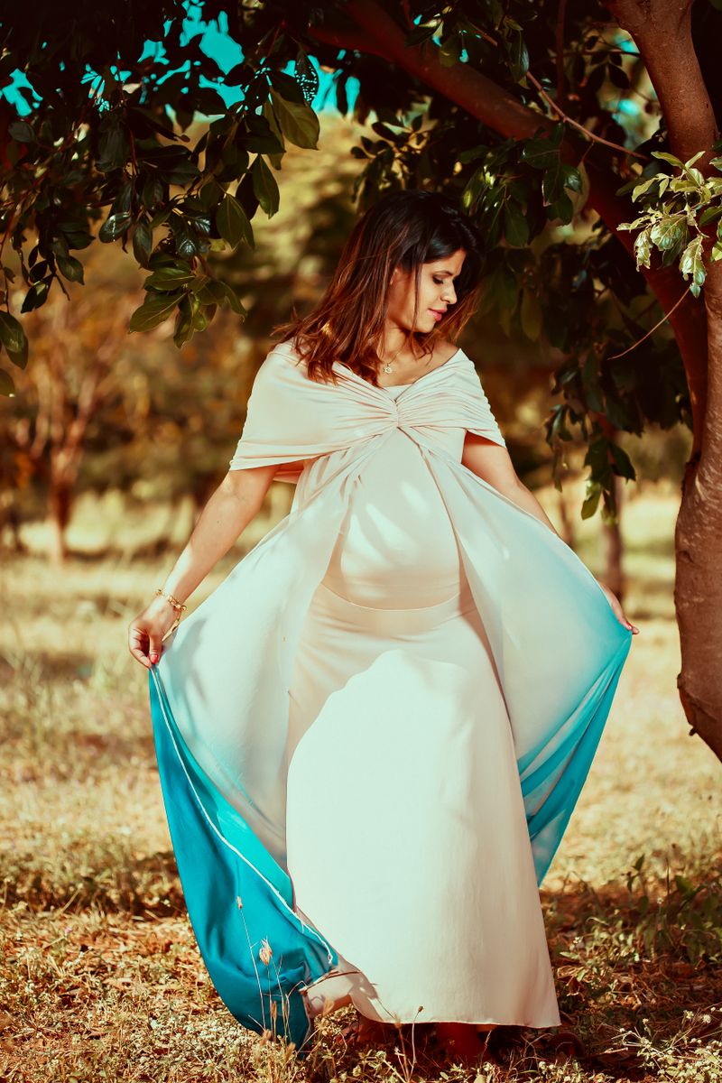Flowing gown