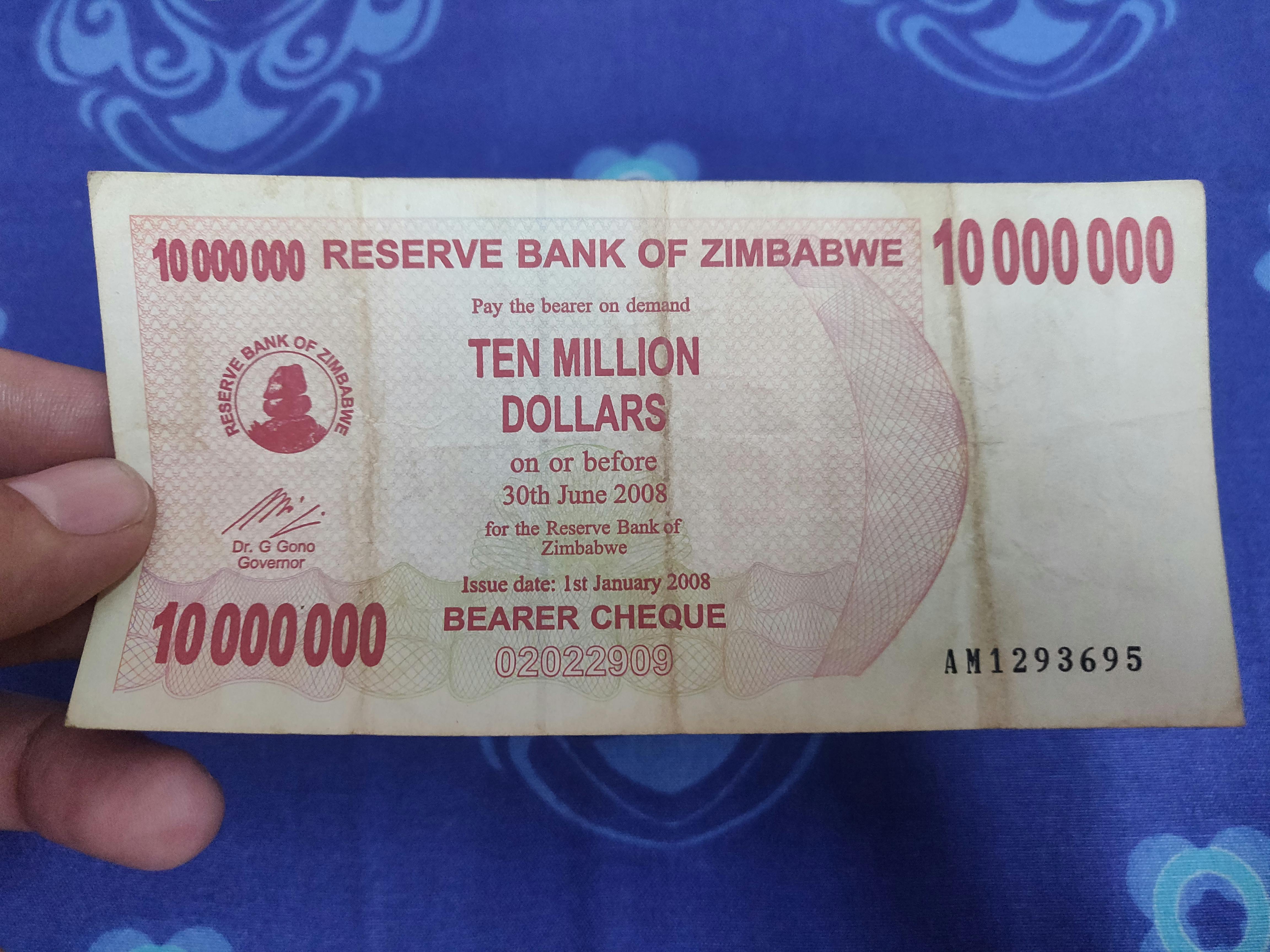 Zimbabwe Currency 2 Photos & Videos Collected by Currency Universe