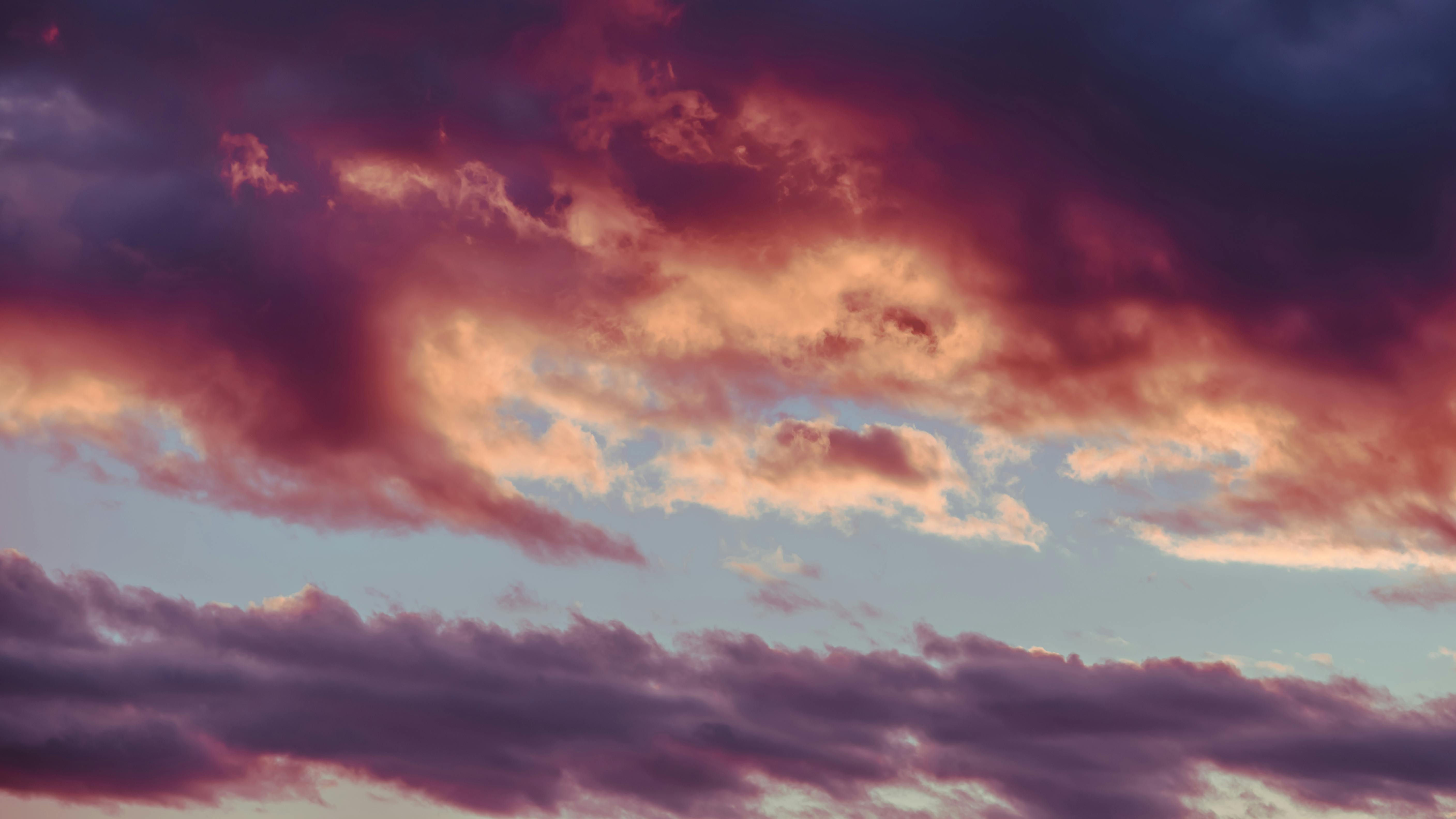 Colorful Sky Clouds Evening Stock Photo 274297142