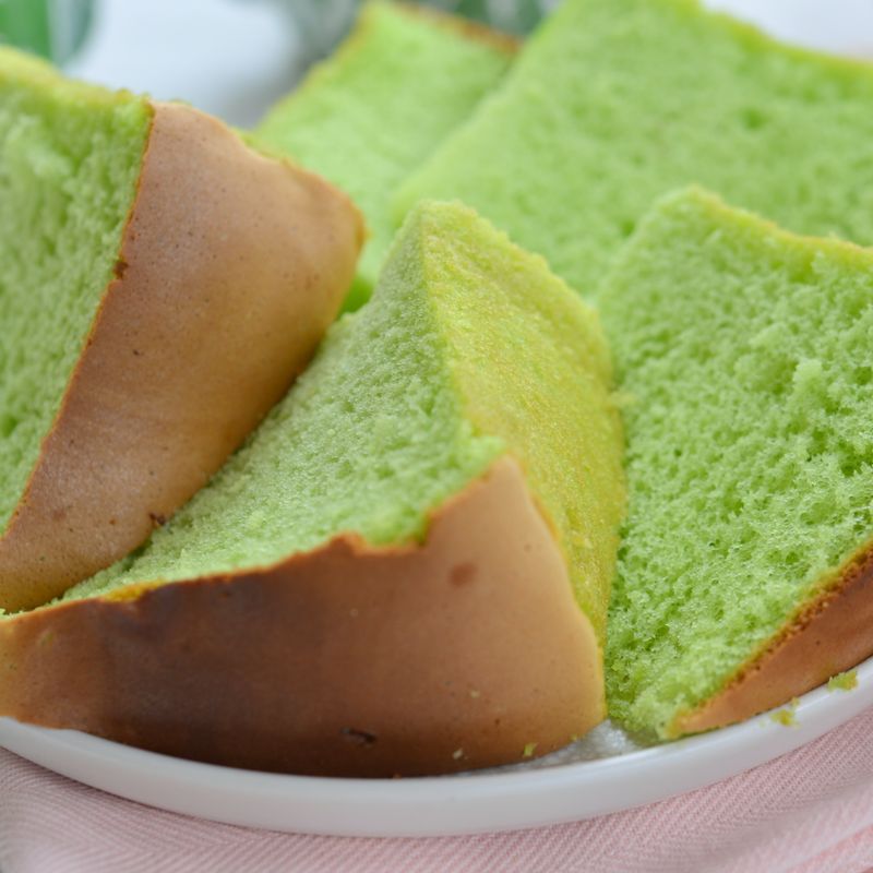Pandan Coconut Icebox Cake
