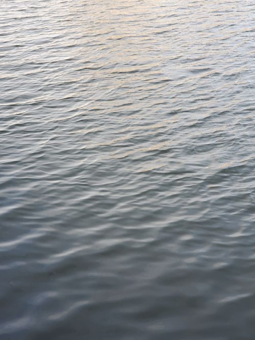 Free Calm ocean surface with delicate water ripples on a serene day. Stock Photo