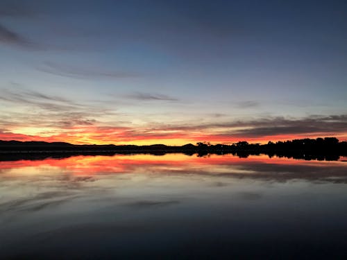Free stock photo of reflections, sunrise