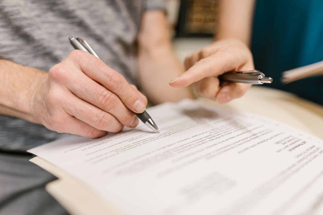 Free stock photo of agreement, banking, blur