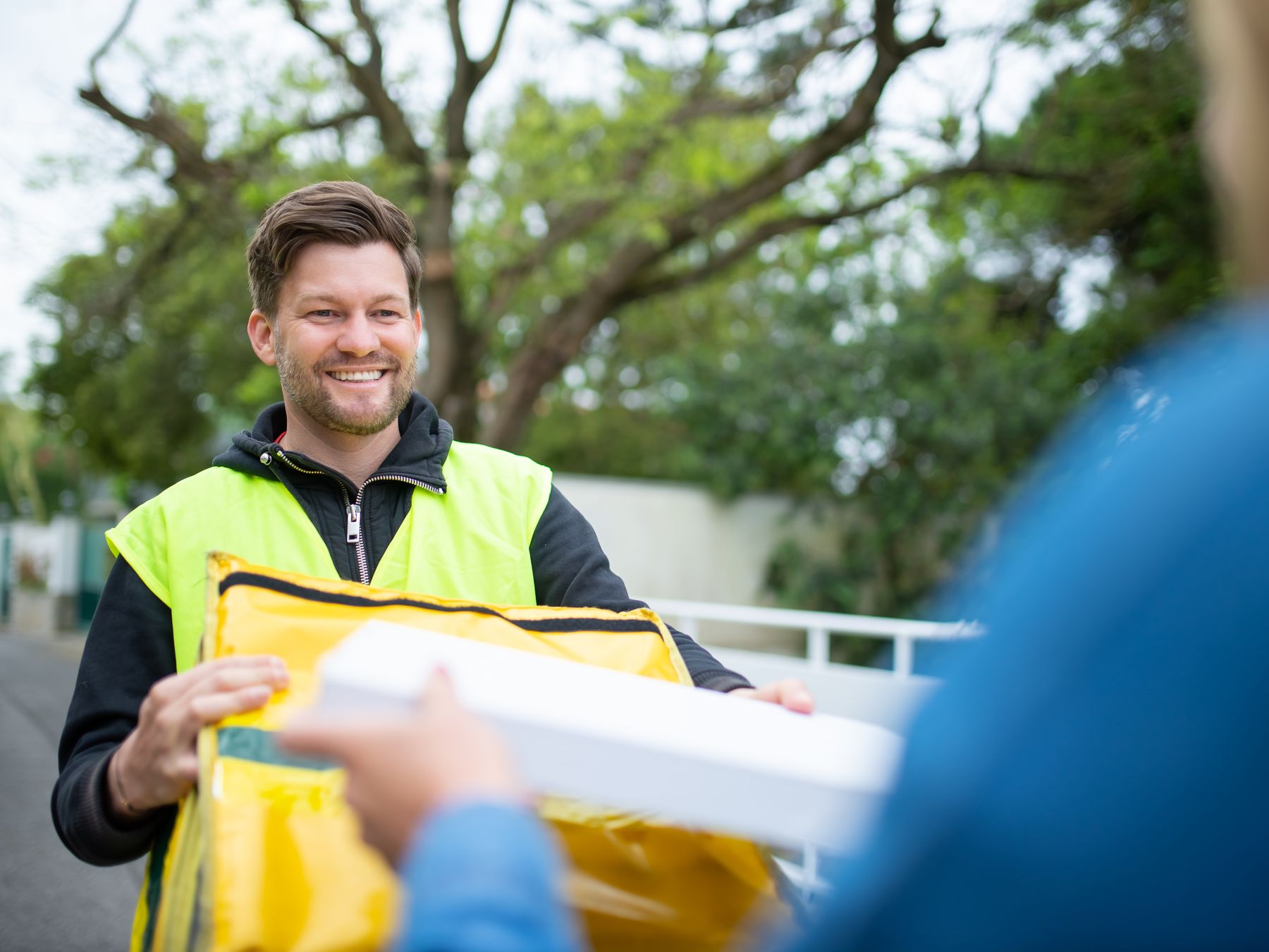 Prees — man and van team loading a removal van