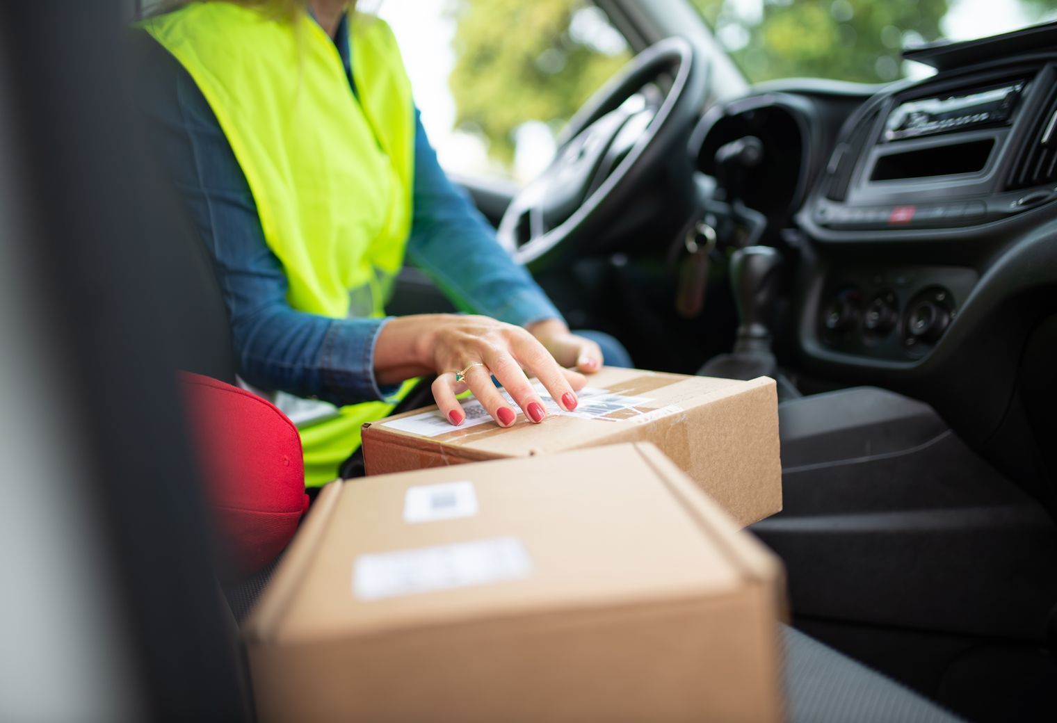 Denham — man and van team loading a removal van