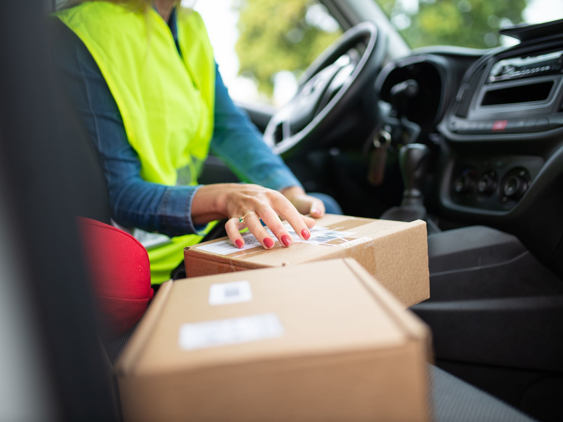 Larkfield — man and van team loading a removal van