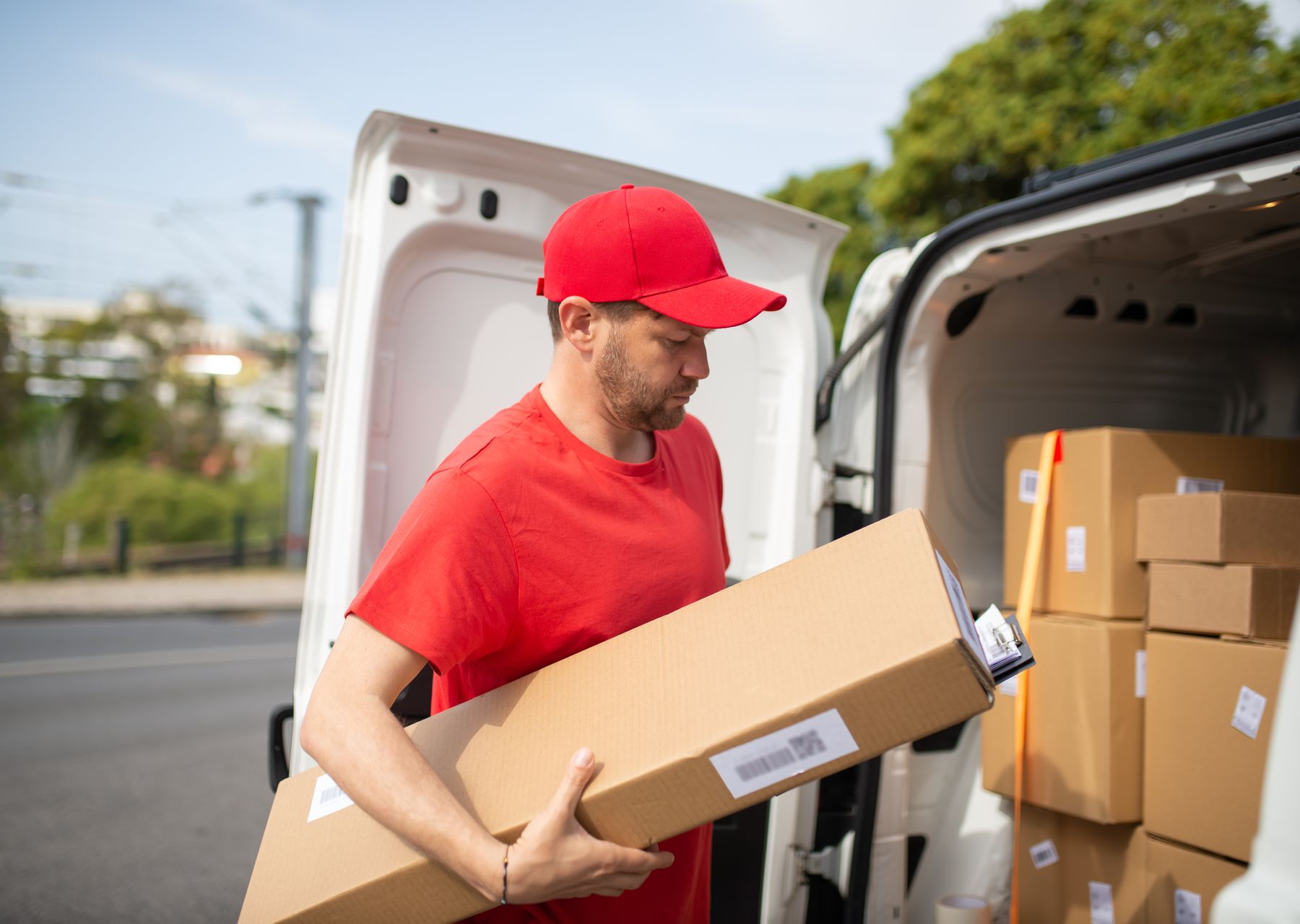 Professional removals crew at work — house removals Holt