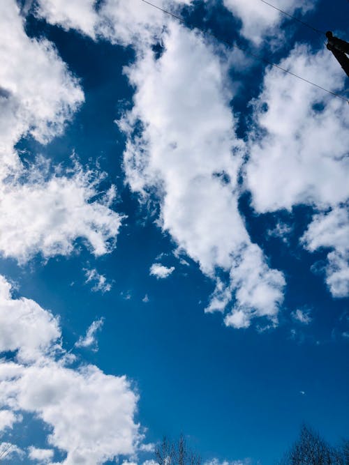 Free stock photo of clouds in the sky