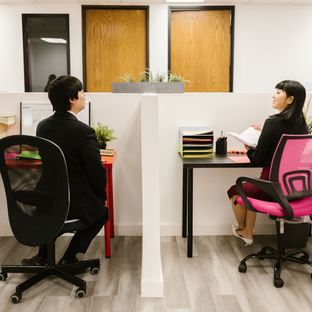 Tower Hamlets — office relocation team moving desks and equipment