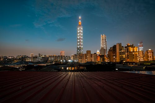 A View of Taipei 101 at Taiwan