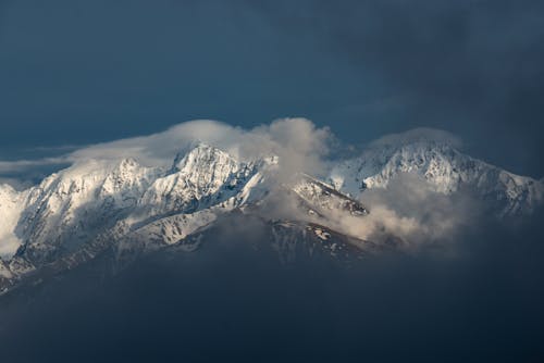 Photo of Mountain Covered with Snow