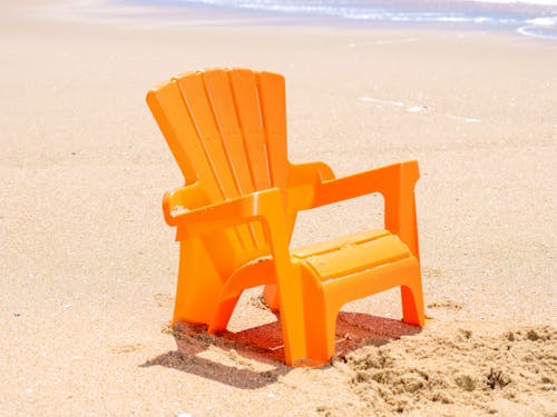 Foto d'estoc gratuïta de cadira, Costa, platja
