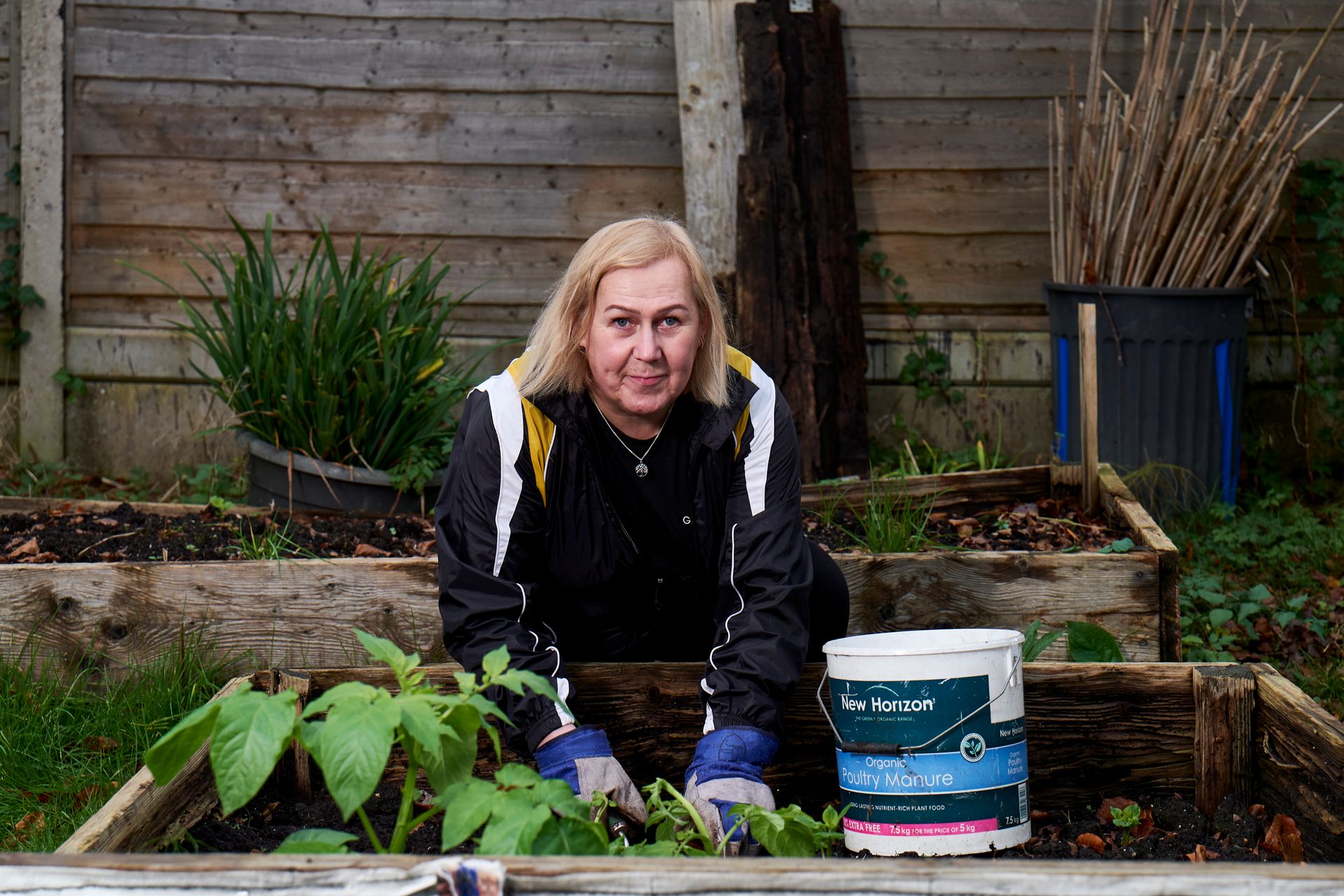 A Woman Doing Gardening