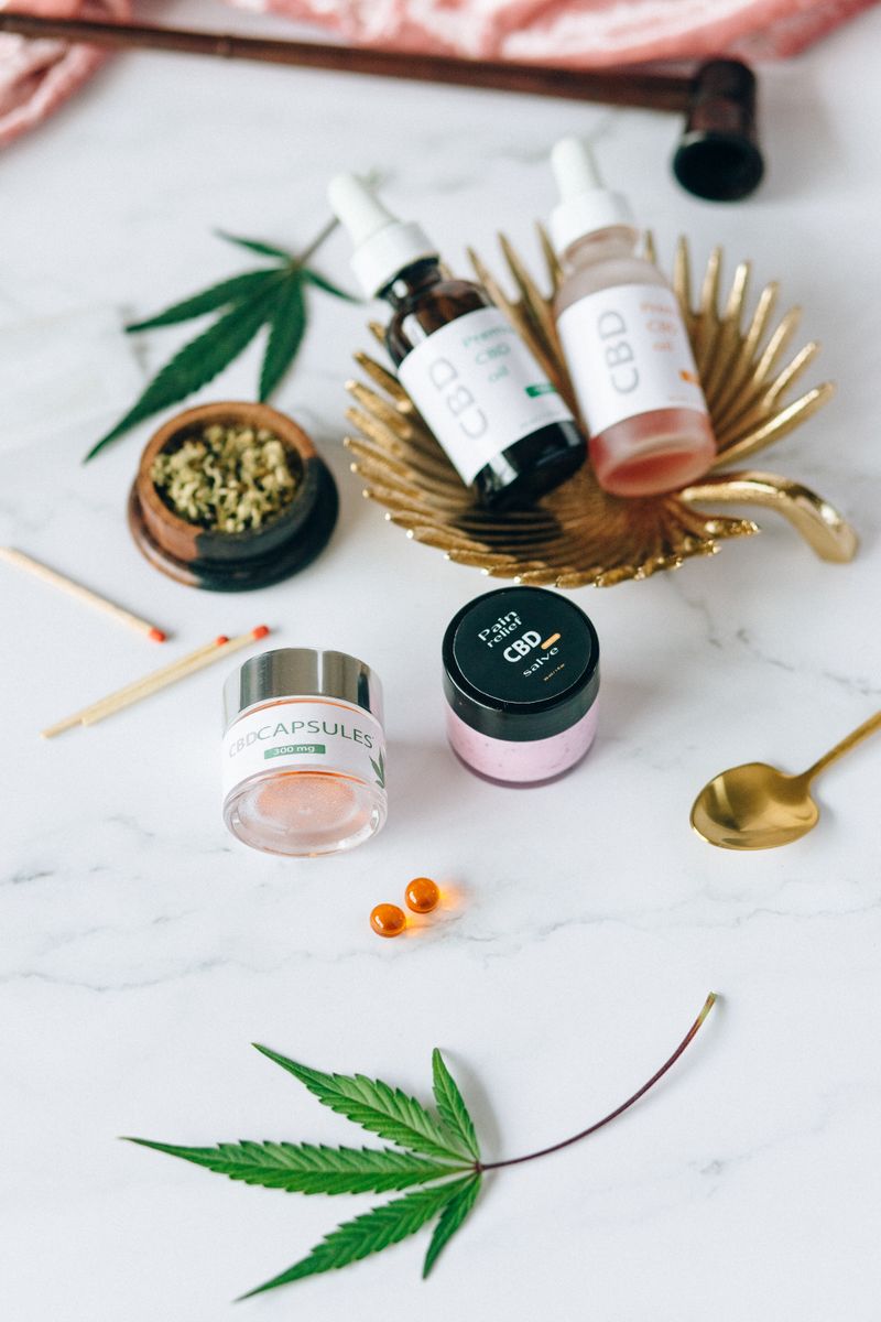 CBD oils and capsules