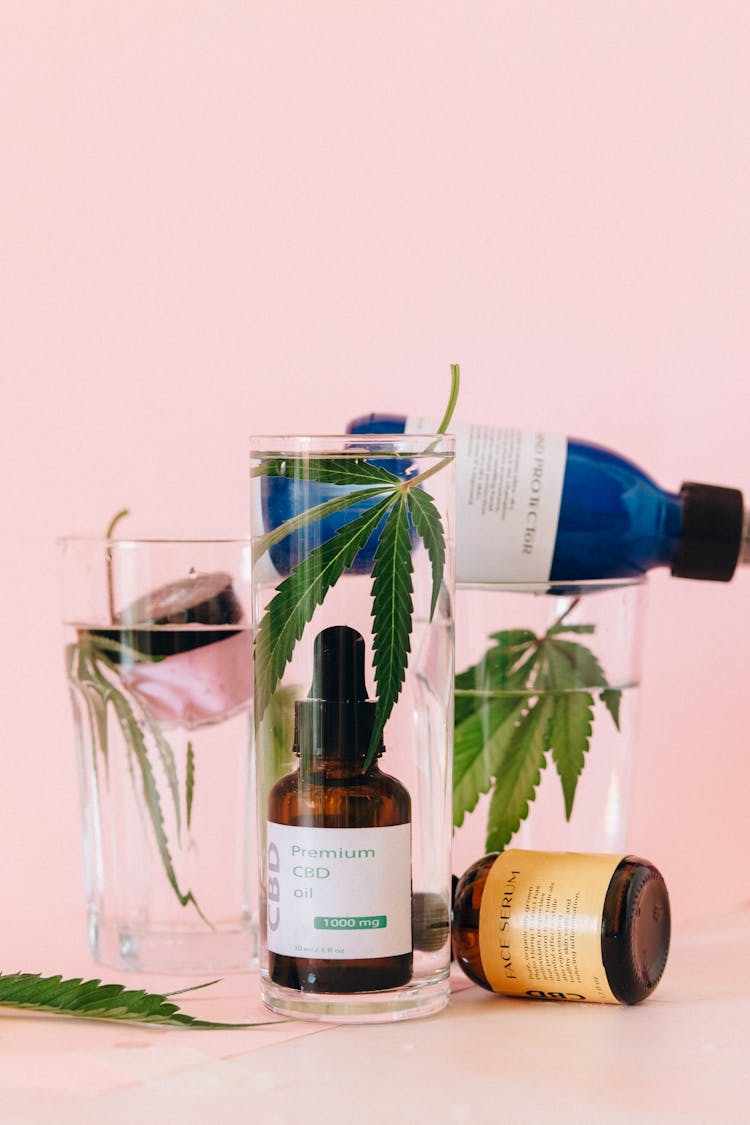 An Assortment Of CBD Products