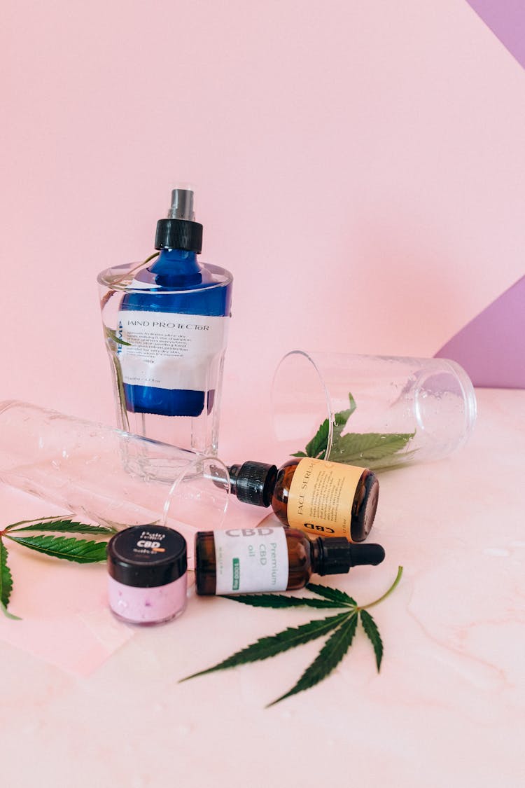 An Assortment Of CBD Products
