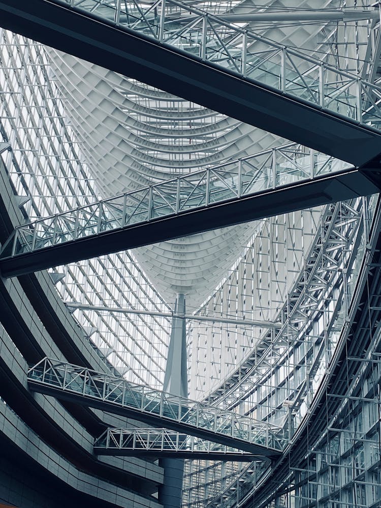 
The Interior Of The Tokyo International Forum