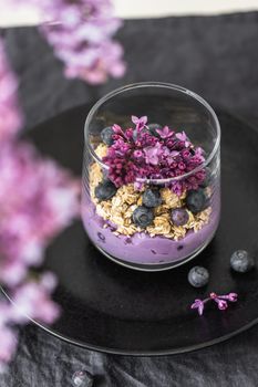 Panna Cotta aux Fruits Rouges Frais