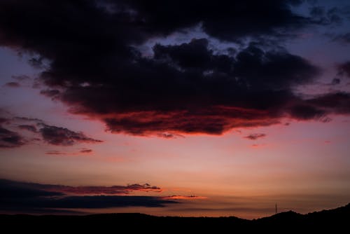 Darmowe zdjęcie z galerii z ciemne chmury, malowniczy, skyscape