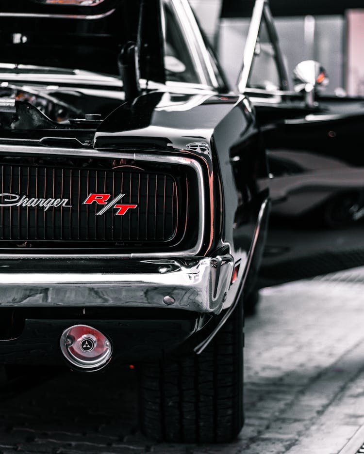 Close-up Of Dodge Charger