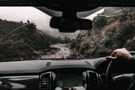 Person Driving Car