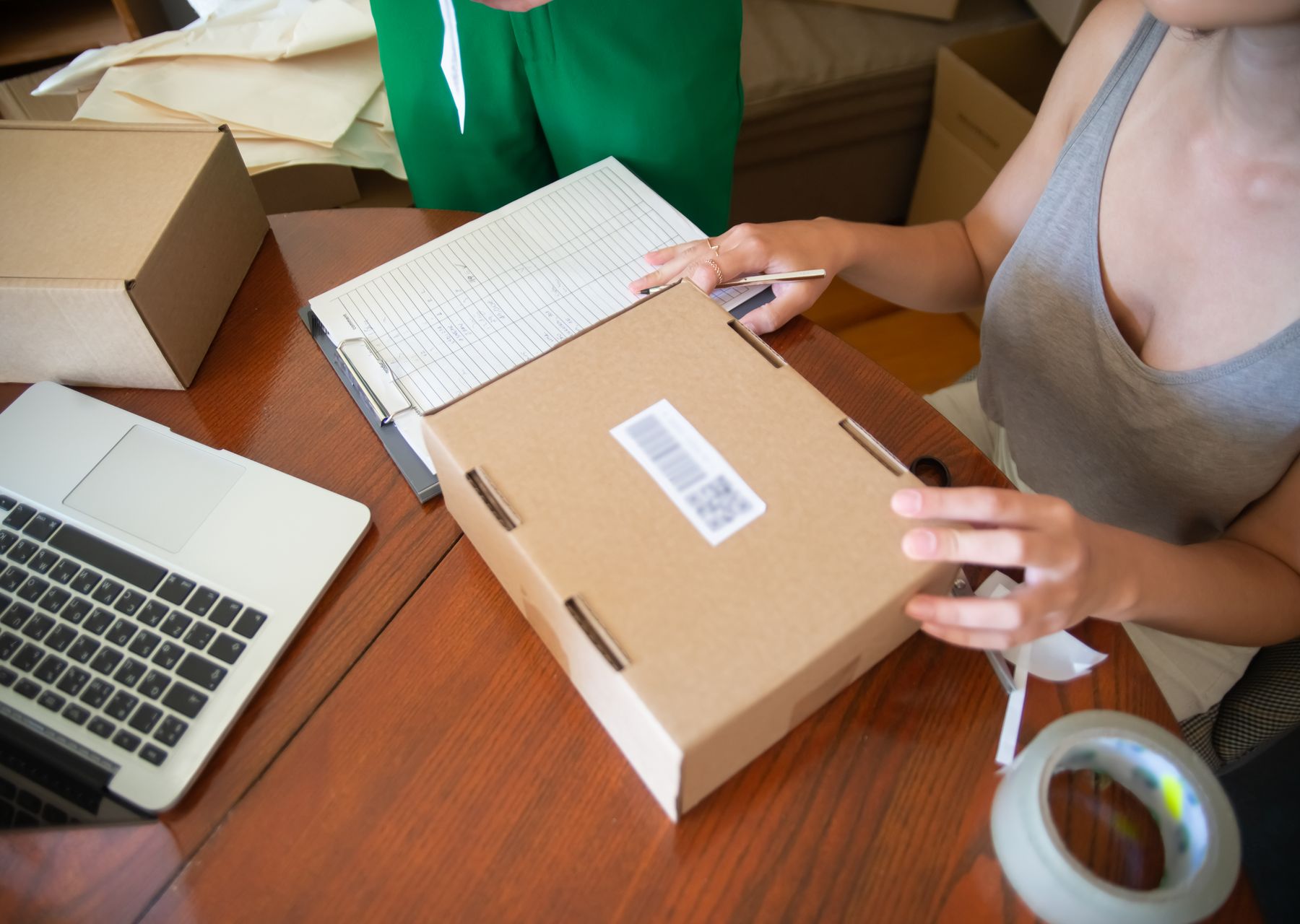 Same-day removals van loading — removals and storage in Wolston