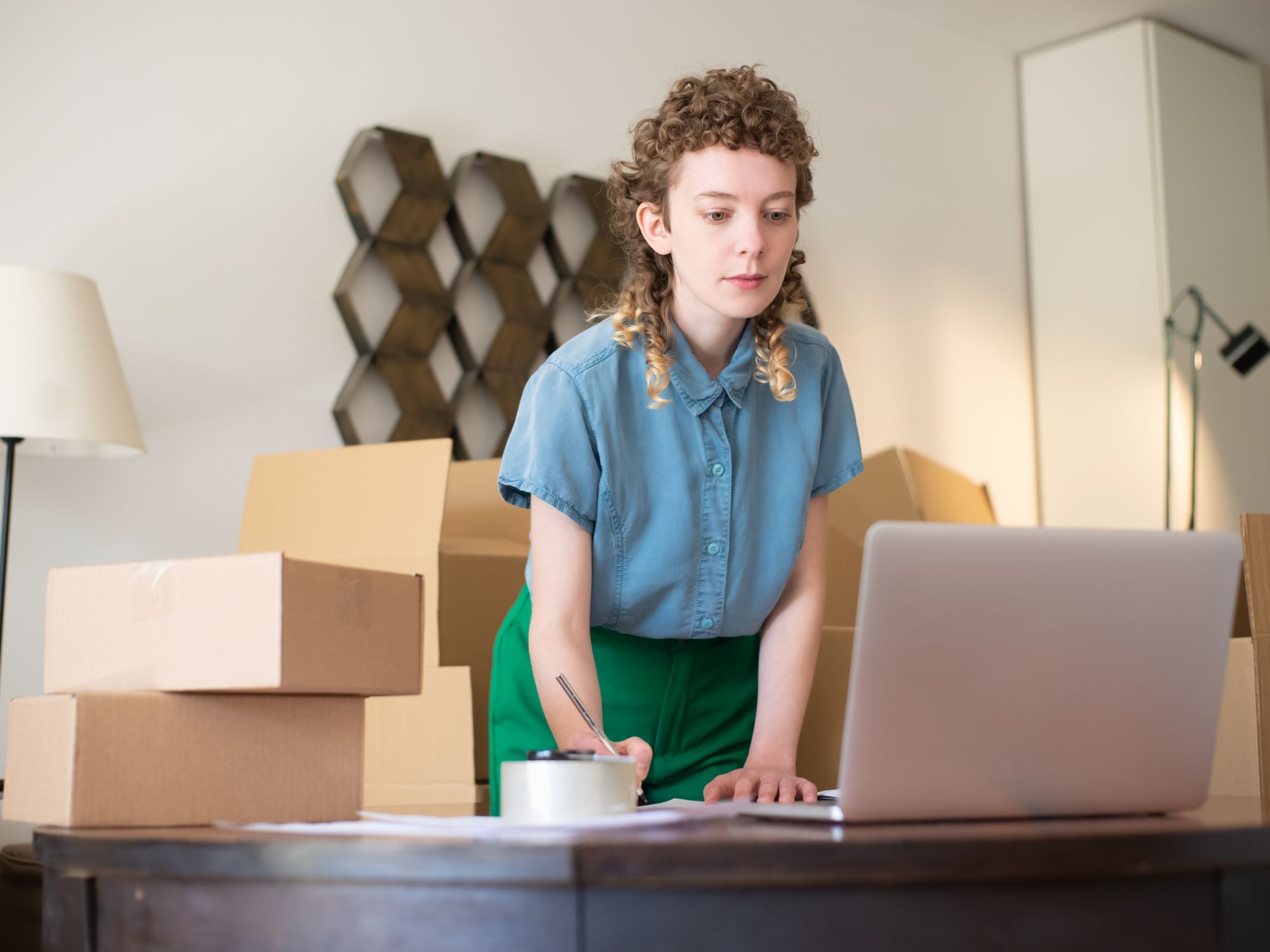 Office Removals in Enfield Lock, North London — commercial relocation team moving office furniture and IT