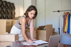 A maker packing orders in a home studio — photo by Kampus Production on Pexels