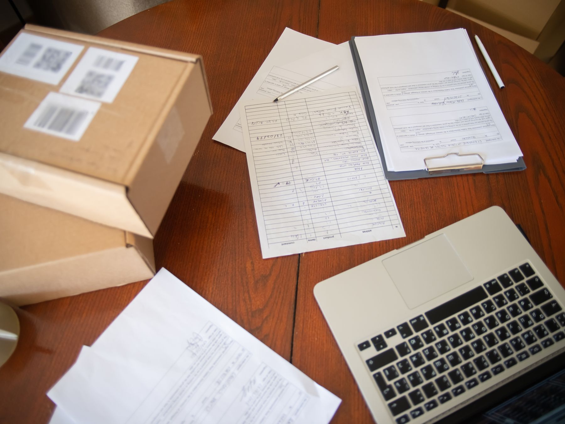 Aylburton — office relocation team moving desks and equipment